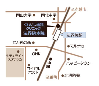 法界院本院マップ